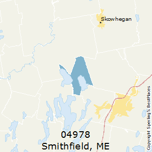 Smithfield,Maine County Map