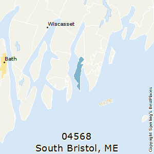 South_Bristol,Maine County Map