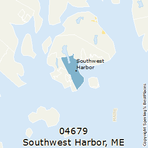 Southwest_Harbor,Maine County Map