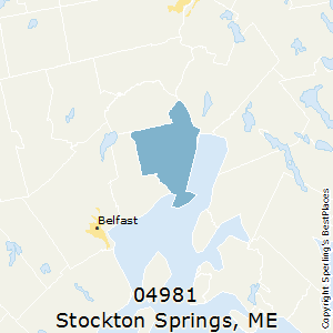 Stockton_Springs,Maine County Map