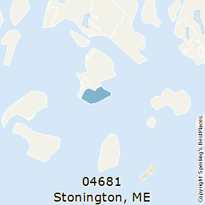 Stonington,Maine County Map