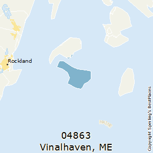 Vinalhaven,Maine County Map
