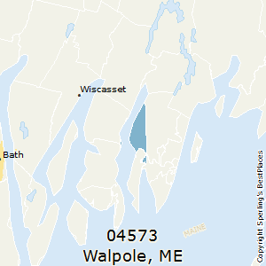 Walpole,Maine County Map