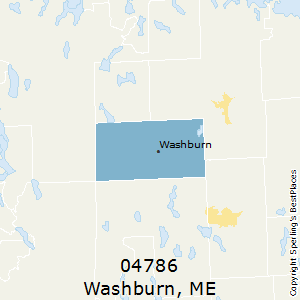 Washburn,Maine County Map