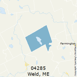 Weld,Maine County Map