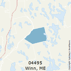 Winn,Maine County Map