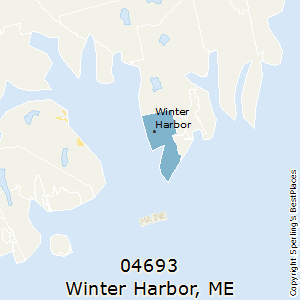 Winter_Harbor,Maine County Map