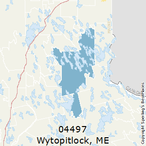 Wytopitlock,Maine County Map