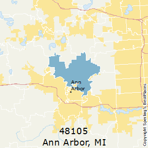 Best Places To Live In Ann Arbor Zip 48105 Michigan