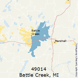 Battle_Creek,Michigan County Map