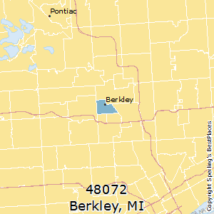 Map Of Berkley Michigan Best Places To Live In Berkley (Zip 48072), Michigan