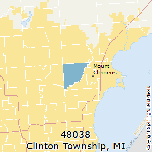 Clinton_Township,Michigan County Map