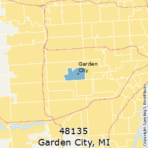 Garden_City,Michigan County Map