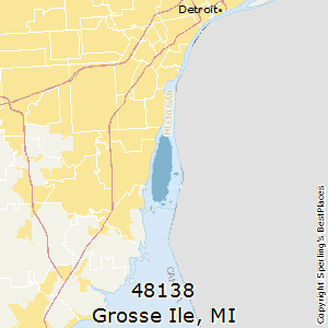 Grosse_Ile,Michigan County Map