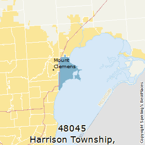 Harrison_Township,Michigan County Map