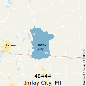 Imlay_City,Michigan County Map