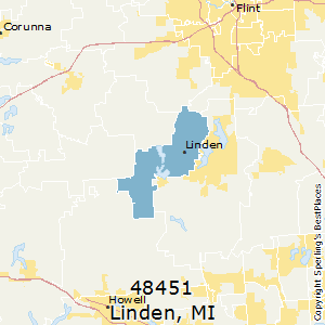 Linden (zip 48451), MI