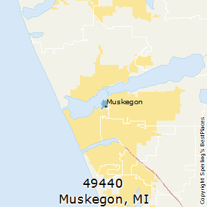 Muskegon Zip Code Map Best Places To Live In Muskegon (Zip 49440), Michigan