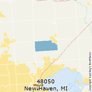 New_Haven,Michigan County Map