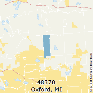 Oxford,Michigan County Map