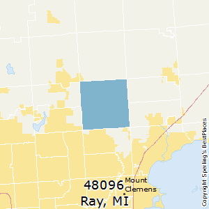 Ray,Michigan County Map