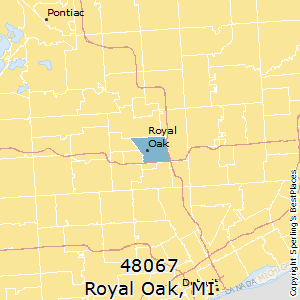 Royal_Oak,Michigan County Map