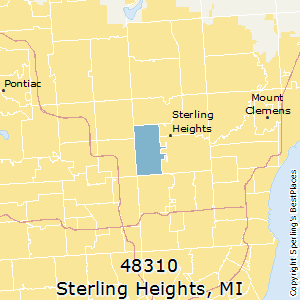 Sterling_Heights,Michigan County Map