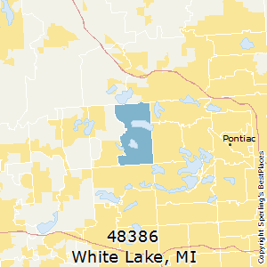 White_Lake,Michigan County Map