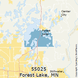 Forest_Lake,Minnesota County Map