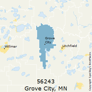 Grove City (zip 56243), MN