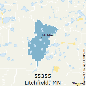 Litchfield (zip 55355), MN