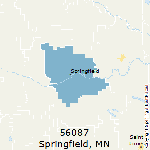 Springfield,Minnesota County Map