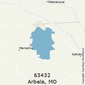 Arbela,Missouri County Map