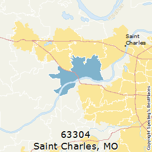 Saint_Charles,Missouri County Map