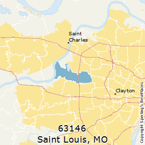 Saint_Louis,Missouri County Map