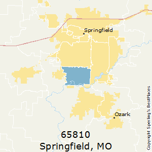 Springfield Mo Interactive Maps Best Places To Live In Springfield (Zip 65810), Missouri