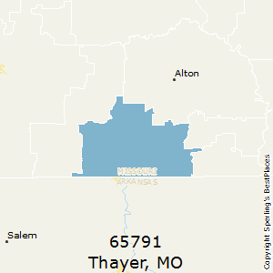 Best Places to Live in Thayer (zip 65791), Missouri