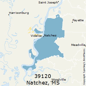 Natchez Ms Zip Code Map Best Places To Live In Natchez (Zip 39120), Mississippi