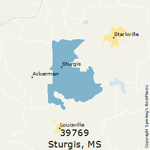 Starkville Zip Codes Map Best Places To Live In Sturgis (Zip 39769), Mississippi