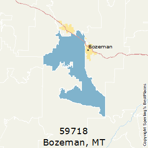 bozeman zip code map Best Places To Live In Bozeman Zip 59718 Montana bozeman zip code map