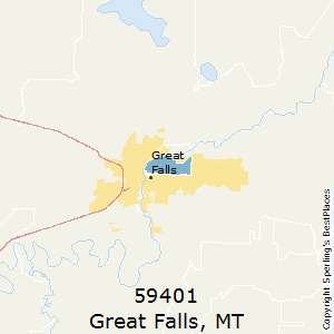 Great_Falls,Montana County Map