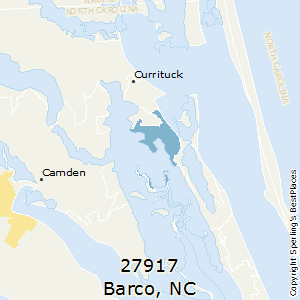 Barco,North Carolina County Map
