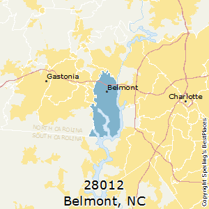 Belmont,North Carolina County Map