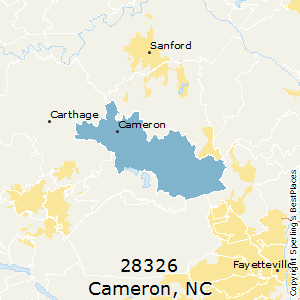 Cameron North Carolina Map Best Places To Live In Cameron (Zip 28326), North Carolina