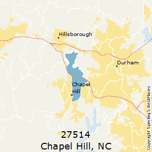 Chapel_Hill,North Carolina County Map