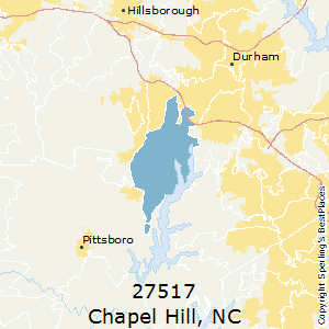 Chapel_Hill,North Carolina County Map