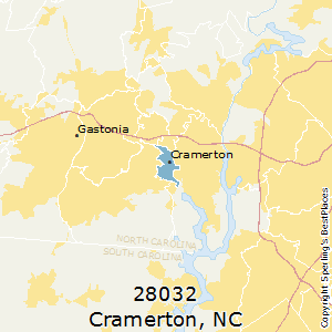 Cramerton,North Carolina County Map