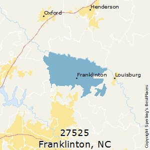Franklinton,North Carolina County Map