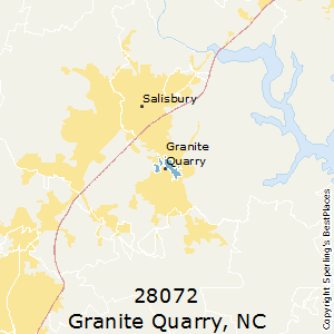 Granite_Quarry,North Carolina County Map