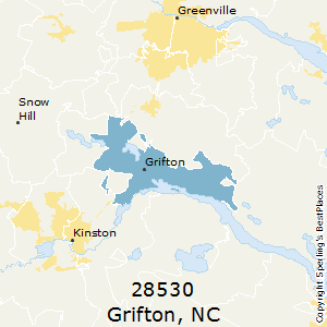 Grifton,North Carolina County Map